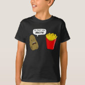 aardappelen en friet t-shirt (Voorkant)