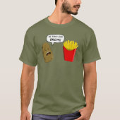 aardappelen en friet t-shirt (Voorkant)