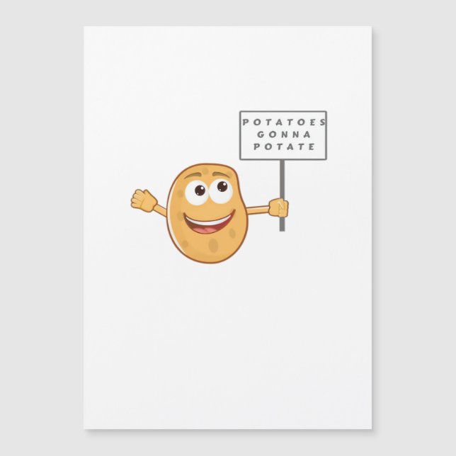 Aardappelen Gonna Potate (Vegetable Potato Pun) Kl (Voorkant)
