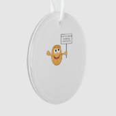 Aardappelen Gonna Potate (Vegetable Potato Pun) Kl Ornament (voorkant)