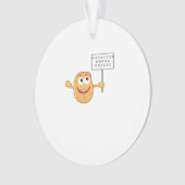 Aardappelen Gonna Potate (Vegetable Potato Pun) Kl Ornament (voorkant)