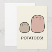 Aardappelen! Kaart (Voorkant / Achterkant)