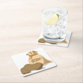 Aardappelen Kartonnen Onderzetters (Insitu)