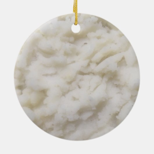 Aardappelen Keramisch Ornament (Achterkant)