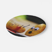 Aardappelen Ketchup Murder Blood Funny Paper Borde Papieren Bordje (Gekanteld)