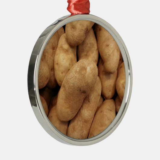 Aardappelen Metalen Ornament (Rechts)
