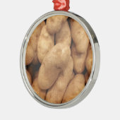 Aardappelen Metalen Ornament (Links)