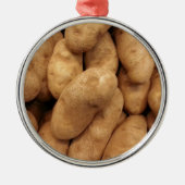 Aardappelen Metalen Ornament (Voorkant)