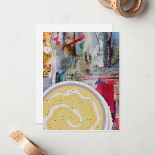 Aardappelen Notitiekaartje (Voorkant / Achterkant in situ)