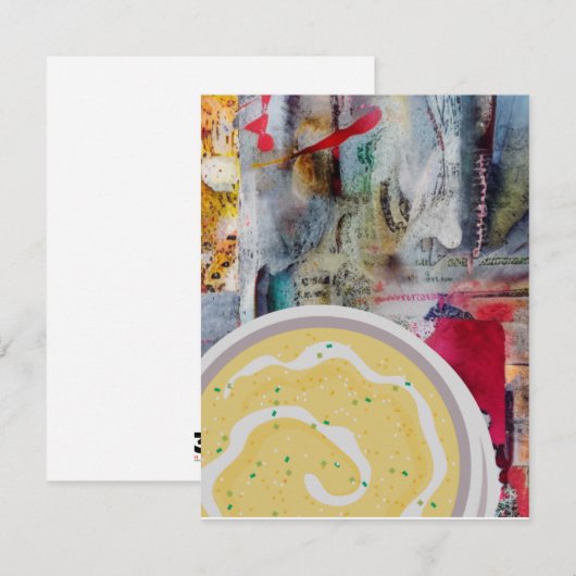 Aardappelen Notitiekaartje (Voorkant / Achterkant)