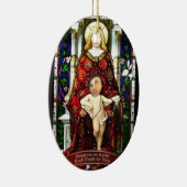 "Aardappelen op Aarde" Aardappelboom Jezus Ornamen Keramisch Ornament (Rechts)