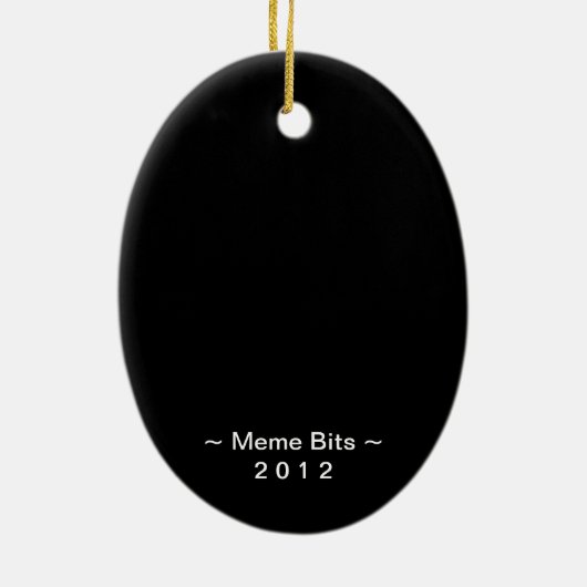 "Aardappelen op Aarde" Aardappelboom Jezus Ornamen Keramisch Ornament (Achterkant)