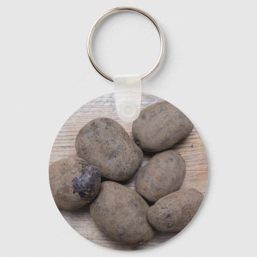 Aardappelen op bijthout sleutelhanger (Voorkant)