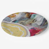 Aardappelen Papieren Bordje (Gekanteld)