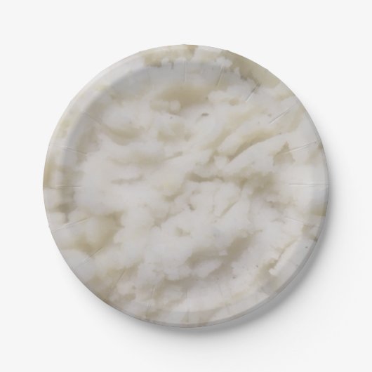 Aardappelen Papieren Bordje (Voorkant)