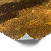 Aardappelen planten door Vincent van Gogh Poster (Hoek)