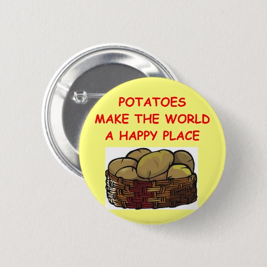 aardappelen ronde button 5,7 cm (Voorkant /achterkant)