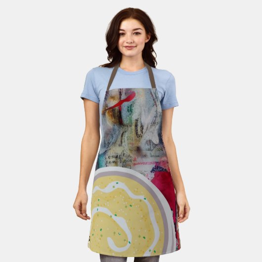 Aardappelen Schort (Gedragen)