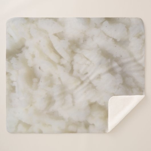 Aardappelen Sherpa Deken (Voorkant (horizontaal))