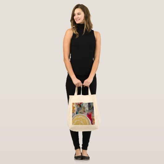 Aardappelen Tote Bag (Voorkant (model))