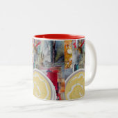 Aardappelen Tweekleurige Koffiemok (Voorkant rechts)