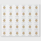 Aardappelen, verpakt in aardappelen cadeaupapier (Vlak)