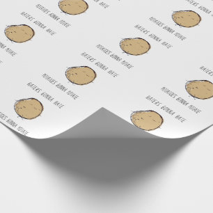 Aardappelen, verpakt in aardappelen cadeaupapier