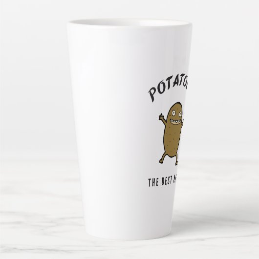 Aardappelen zijn de beste latte mok (Voorkant)
