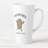 Aardappelen zijn de beste latte mok (Rechts)