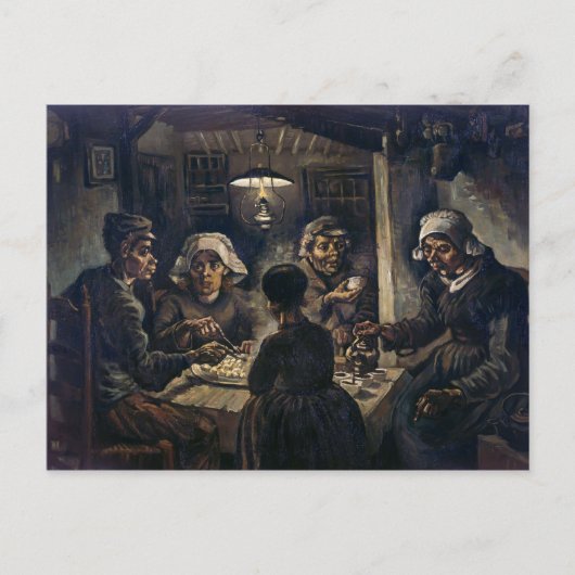 Aardappeleters | Van Gogh | Briefkaart (Voorkant)