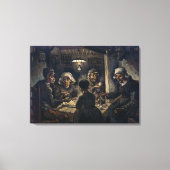 Aardappeleters | Van Gogh | Canvas Afdruk (Voorkant)