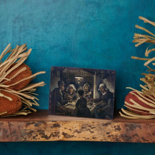 Aardappeleters | Van Gogh | Fotoplaat (Zijkant)