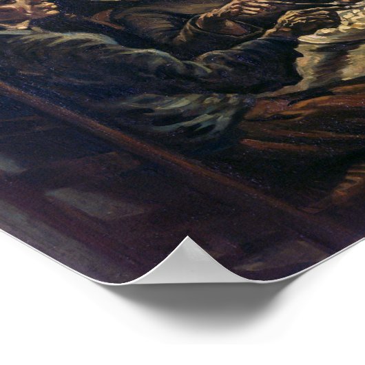 Aardappeleters | Van Gogh | Poster (Hoek)