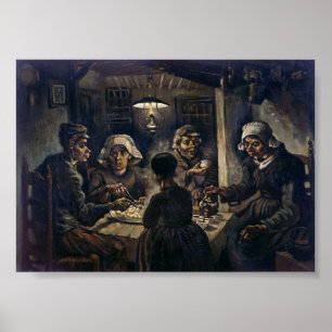 Aardappeleters Van Gogh Poster
