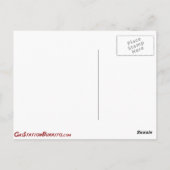 Aardappelhonkbalventilatoren Briefkaart (Achterkant)