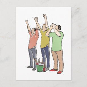 Aardappelhonkbalventilatoren Briefkaart