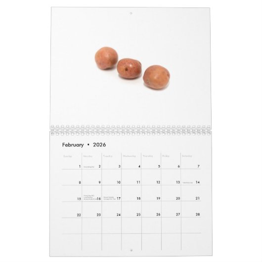 Aardappelkalender 2017 kalender (Feb 2026)