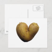 Aardappelliefde Briefkaart (Voorkant / Achterkant)