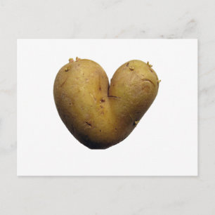 Aardappelliefde Briefkaart