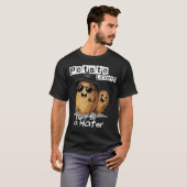 Aardappelliefhebber ben geen hater t-shirt (Voorkant volledig)