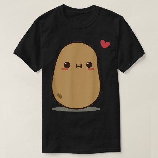 Aardappelliefhebbers Mannen T-shirt (Design voorkant)
