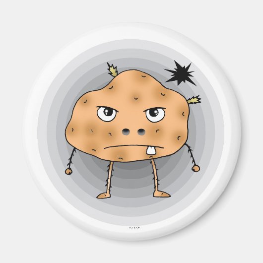 Aardappelmagneet Magneet (Voorkant)