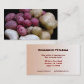 Aardappelmarkt Visitekaartje (Voorkant / Achterkant)