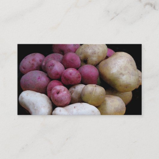 Aardappelmarkt Visitekaartje (Voorkant)