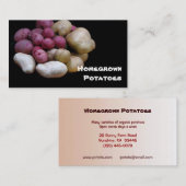 Aardappelmarkt Visitekaartje (Voorkant / Achterkant)