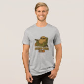 Aardappelmodus – Lui Leven Geactiveerd Tri-Blend Shirt (Voorkant volledig)