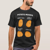 Aardappelmoes Aardappelmoes Potato Life Food Humor T-shirt (Voorkant)