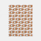 Aardappelmoessons Snack Food Appetizer Bacon Fleece Deken (Voorkant)