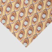 Aardappelmoessons Snack Food Appetizer Bacon Tissuepapier (Detail)