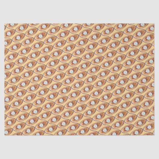 Aardappelmoessons Snack Food Appetizer Bacon Tissuepapier (Voorkant)